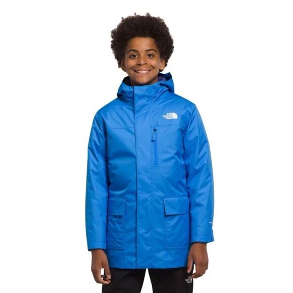 New Boys’ The North Face Down Triclimate® Optic Blue Size 7 Three Way Jacket